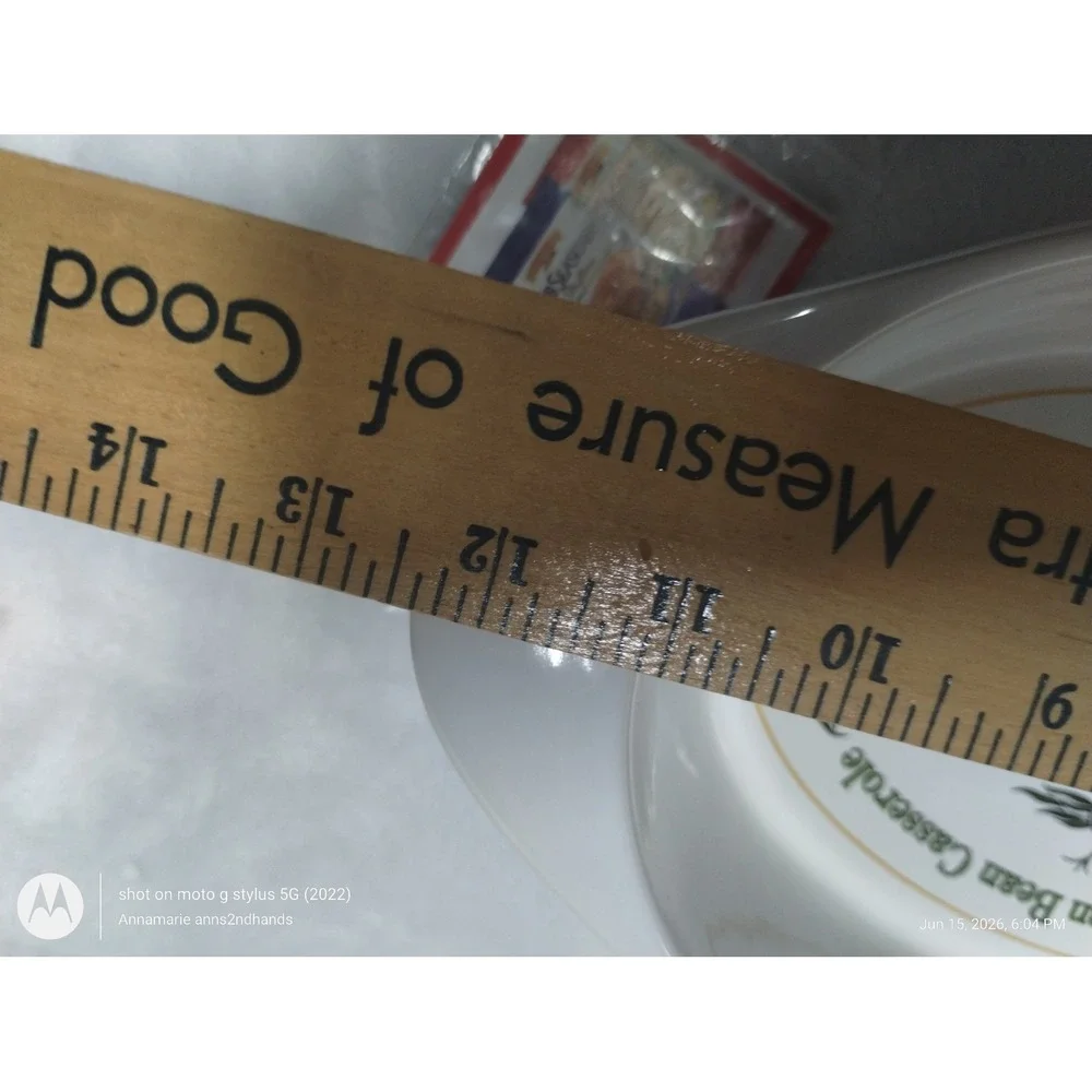 Campbell's Green Bean Casserole Recipe Dish 1.5 Qt Baking Dish w Box NOS‎